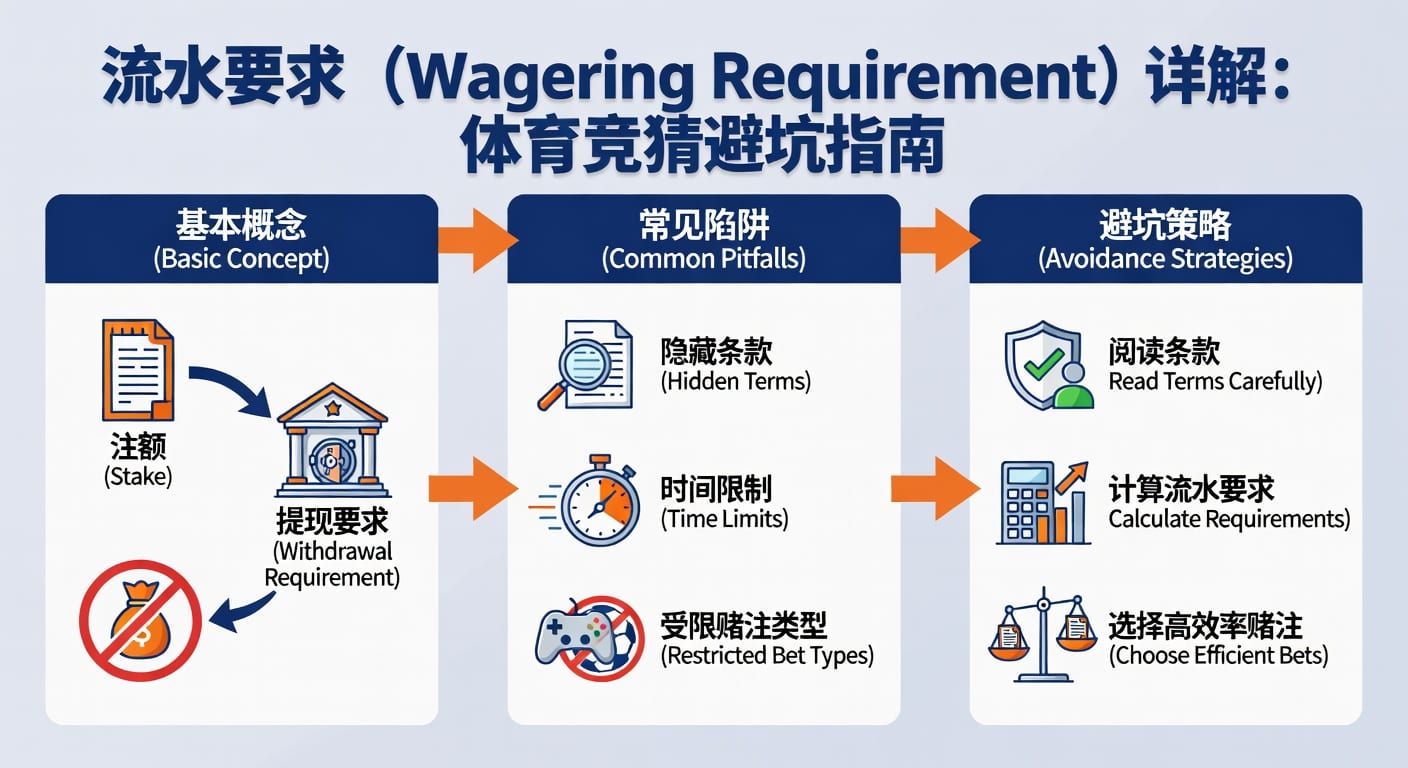 体育博彩流水要求全解析：新手必备指南（2026更新）