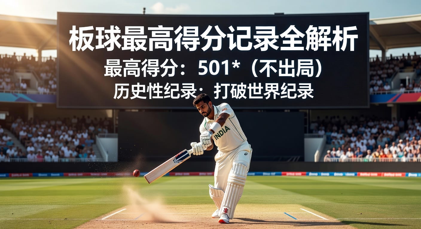 板球最高得分 Highest Score｜2026年记录解读