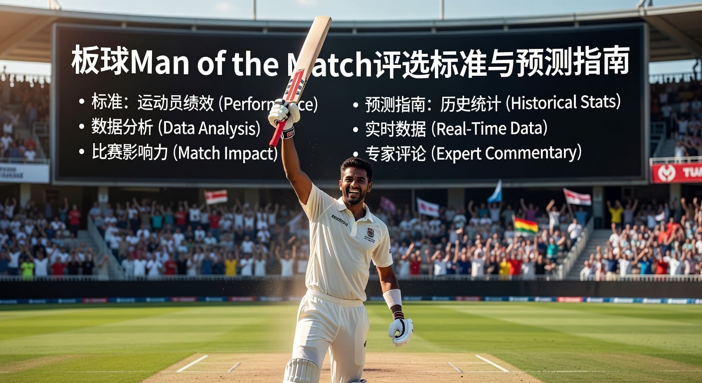 板球Man of the Match：获奖逻辑与判断思路
