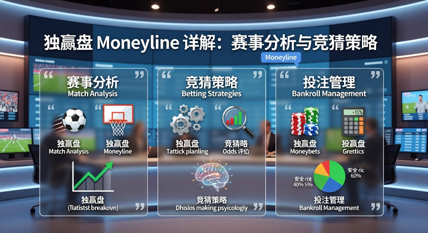 独赢盘 moneyline：2026年读法与实战判断