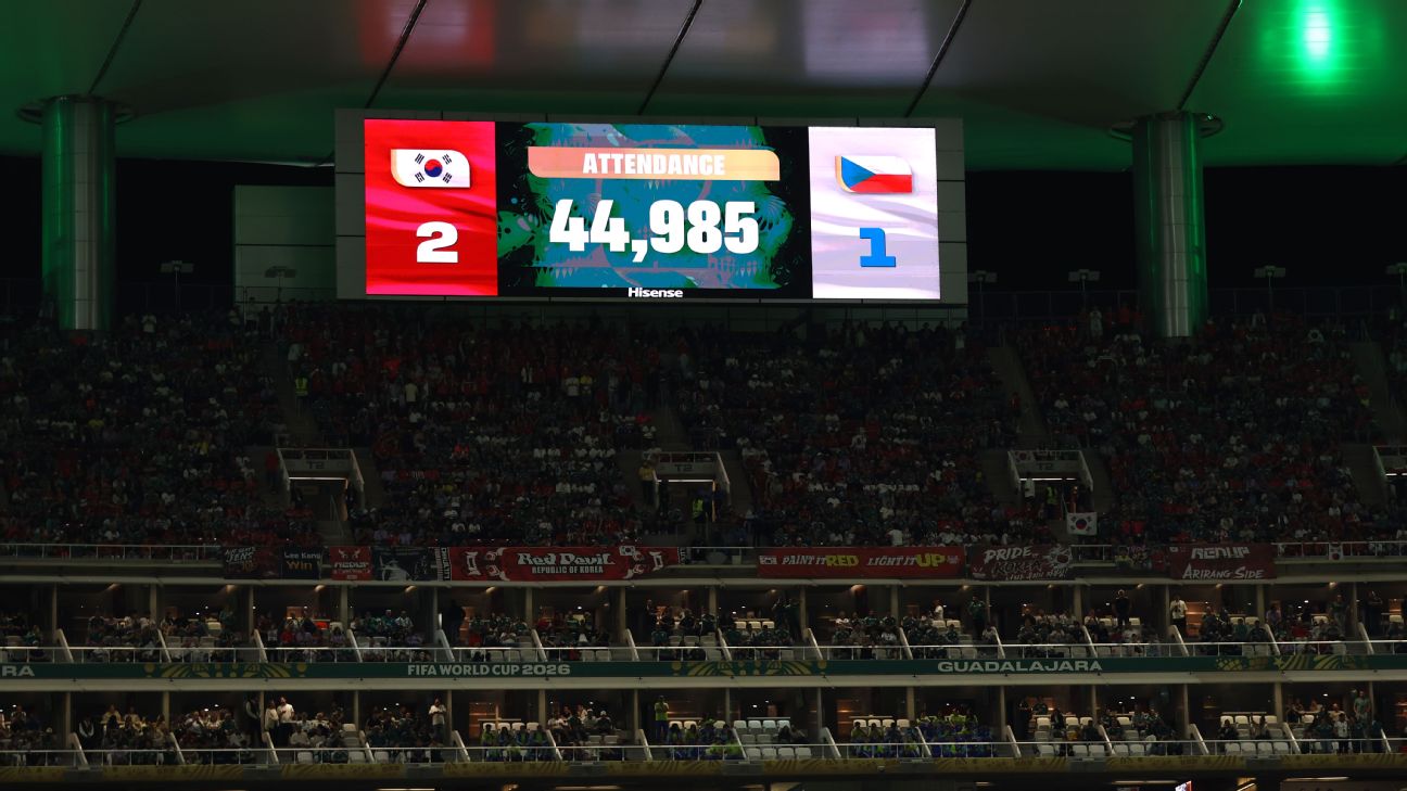 FIFA为韩捷世界杯上座数据辩护 空座风波引发质疑